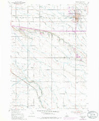Meridian Idaho Historical topographic map, 1:24000 scale, 7.5 X 7.5 Minute, Year 1953