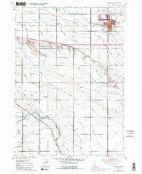 Meridian Idaho Historical topographic map, 1:24000 scale, 7.5 X 7.5 Minute, Year 1953