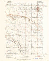 Meridian Idaho Historical topographic map, 1:24000 scale, 7.5 X 7.5 Minute, Year 1953