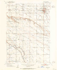 Meridian Idaho Historical topographic map, 1:24000 scale, 7.5 X 7.5 Minute, Year 1953