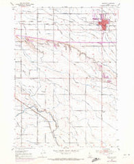 Meridian Idaho Historical topographic map, 1:24000 scale, 7.5 X 7.5 Minute, Year 1953