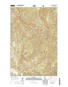 Merry Creek Idaho Current topographic map, 1:24000 scale, 7.5 X 7.5 Minute, Year 2013