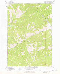 Meyers Cove Idaho Historical topographic map, 1:24000 scale, 7.5 X 7.5 Minute, Year 1963