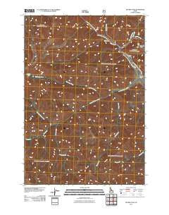 Meyers Cove Idaho Historical topographic map, 1:24000 scale, 7.5 X 7.5 Minute, Year 2011