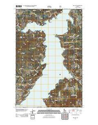 Mica Bay Idaho Historical topographic map, 1:24000 scale, 7.5 X 7.5 Minute, Year 2011