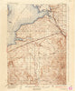 Michaud Idaho Historical topographic map, 1:62500 scale, 15 X 15 Minute, Year 1937