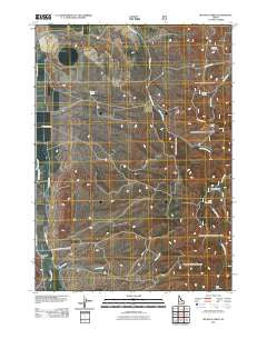 Michaud Creek Idaho Historical topographic map, 1:24000 scale, 7.5 X 7.5 Minute, Year 2011