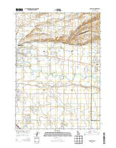 Middleton Idaho Current topographic map, 1:24000 scale, 7.5 X 7.5 Minute, Year 2013
