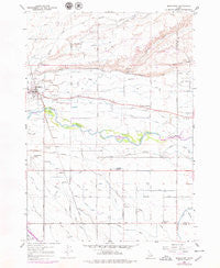 Middleton Idaho Historical topographic map, 1:24000 scale, 7.5 X 7.5 Minute, Year 1958