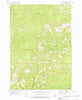 Miller Mtn West Idaho Historical topographic map, 1:24000 scale, 7.5 X 7.5 Minute, Year 1972