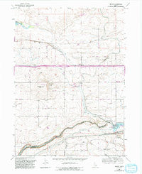 Milner Idaho Historical topographic map, 1:24000 scale, 7.5 X 7.5 Minute, Year 1965
