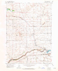 Milner Idaho Historical topographic map, 1:24000 scale, 7.5 X 7.5 Minute, Year 1964