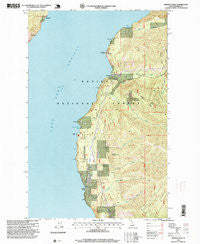 Minerva Peak Idaho Historical topographic map, 1:24000 scale, 7.5 X 7.5 Minute, Year 1996