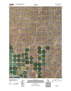 Minidoka Idaho Historical topographic map, 1:24000 scale, 7.5 X 7.5 Minute, Year 2010