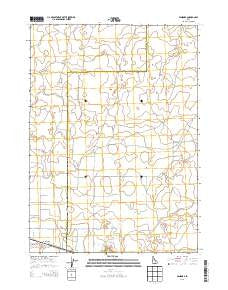 Minidoka Idaho Current topographic map, 1:24000 scale, 7.5 X 7.5 Minute, Year 2013