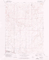 Minidoka Idaho Historical topographic map, 1:24000 scale, 7.5 X 7.5 Minute, Year 1972
