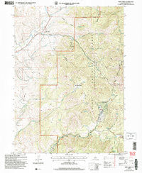 Mink Creek Idaho Historical topographic map, 1:24000 scale, 7.5 X 7.5 Minute, Year 2005