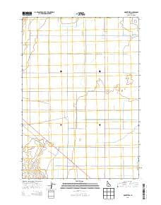 Monteview Idaho Current topographic map, 1:24000 scale, 7.5 X 7.5 Minute, Year 2013