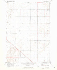 Monteview Idaho Historical topographic map, 1:24000 scale, 7.5 X 7.5 Minute, Year 1969