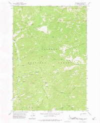 Monument Idaho Historical topographic map, 1:24000 scale, 7.5 X 7.5 Minute, Year 1973