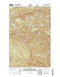 Monumental Buttes Idaho Current topographic map, 1:24000 scale, 7.5 X 7.5 Minute, Year 2013