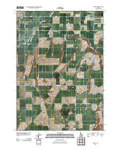 Moody Idaho Historical topographic map, 1:24000 scale, 7.5 X 7.5 Minute, Year 2010