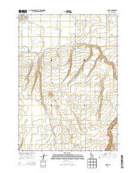 Moody Idaho Current topographic map, 1:24000 scale, 7.5 X 7.5 Minute, Year 2013
