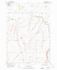 Moody Idaho Historical topographic map, 1:24000 scale, 7.5 X 7.5 Minute, Year 1951