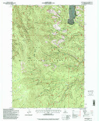 Moose Butte Idaho Historical topographic map, 1:24000 scale, 7.5 X 7.5 Minute, Year 1995