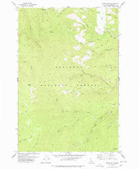 Moose Butte Idaho Historical topographic map, 1:24000 scale, 7.5 X 7.5 Minute, Year 1978