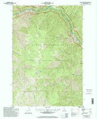 Moose Ridge Idaho Historical topographic map, 1:24000 scale, 7.5 X 7.5 Minute, Year 1995