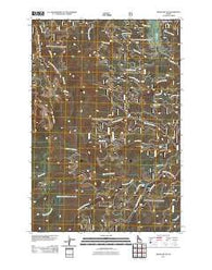 Moose Butte Idaho Historical topographic map, 1:24000 scale, 7.5 X 7.5 Minute, Year 2011