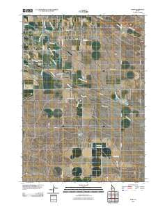 Mora Idaho Historical topographic map, 1:24000 scale, 7.5 X 7.5 Minute, Year 2010