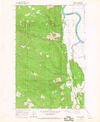 Moravia Idaho Historical topographic map, 1:24000 scale, 7.5 X 7.5 Minute, Year 1965