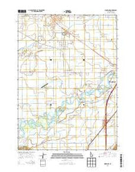 Moreland Idaho Current topographic map, 1:24000 scale, 7.5 X 7.5 Minute, Year 2013