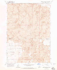 Morgans Pasture NE Idaho Historical topographic map, 1:24000 scale, 7.5 X 7.5 Minute, Year 1964