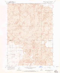 Morgans Pasture NE Idaho Historical topographic map, 1:24000 scale, 7.5 X 7.5 Minute, Year 1964