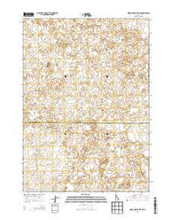 Morgans Pasture NE Idaho Current topographic map, 1:24000 scale, 7.5 X 7.5 Minute, Year 2013