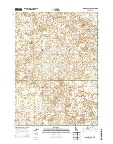 Morgans Pasture NE Idaho Current topographic map, 1:24000 scale, 7.5 X 7.5 Minute, Year 2013
