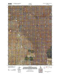 Morgans Pasture NW Idaho Historical topographic map, 1:24000 scale, 7.5 X 7.5 Minute, Year 2010