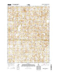 Morgans Pasture NW Idaho Current topographic map, 1:24000 scale, 7.5 X 7.5 Minute, Year 2013