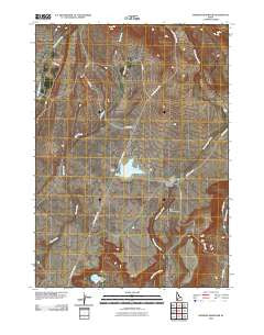 Morrow Reservoir Idaho Historical topographic map, 1:24000 scale, 7.5 X 7.5 Minute, Year 2010