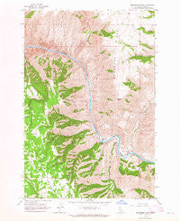 Moughmer Point Idaho Historical topographic map, 1:24000 scale, 7.5 X 7.5 Minute, Year 1963