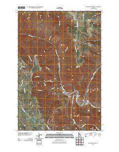 Moughmer Point Idaho Historical topographic map, 1:24000 scale, 7.5 X 7.5 Minute, Year 2010
