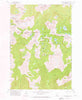 Mount Everly Idaho Historical topographic map, 1:24000 scale, 7.5 X 7.5 Minute, Year 1972