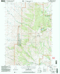 Mount Harrison Idaho Historical topographic map, 1:24000 scale, 7.5 X 7.5 Minute, Year 2001