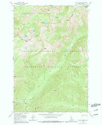 Mount Paloma Idaho Historical topographic map, 1:24000 scale, 7.5 X 7.5 Minute, Year 1966
