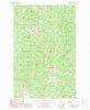 Mount Pend Oreille Idaho Historical topographic map, 1:24000 scale, 7.5 X 7.5 Minute, Year 1989