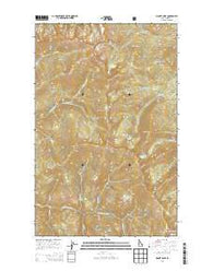 Mount Casey Idaho Current topographic map, 1:24000 scale, 7.5 X 7.5 Minute, Year 2013