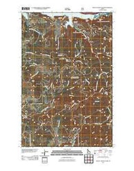 Mount Coeur D'Alene Idaho Historical topographic map, 1:24000 scale, 7.5 X 7.5 Minute, Year 2011